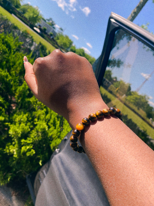 Yellow Tiger Eye Bracelet